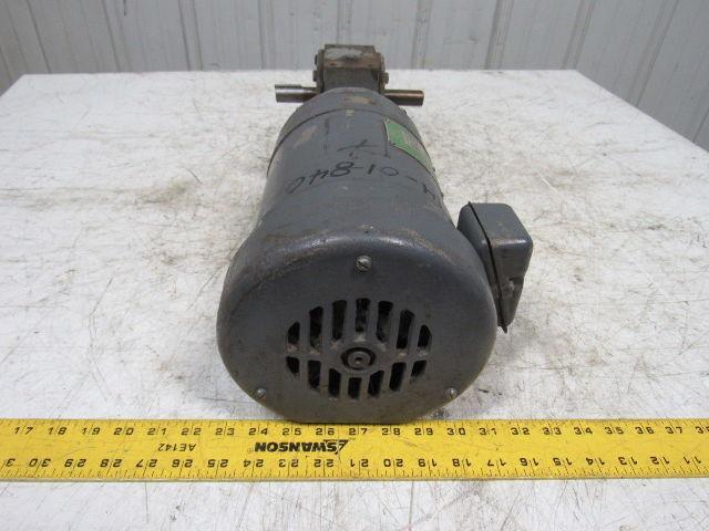 Hub City 02-20-21501-184 Double Shaft Gear Box 5:1 Ratio W/1/2HP 90a/100F DC