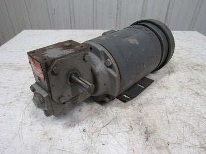 Hub City 02-20-21501-184 Double Shaft Gear Box 5:1 Ratio W/1/2HP 90a/100F DC