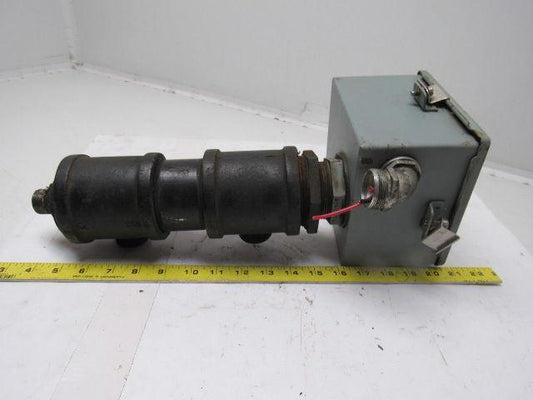 Watlow 0-250° Thermostat Mounted In Enclosure W/480V Heater 3/4" NPT Outlets