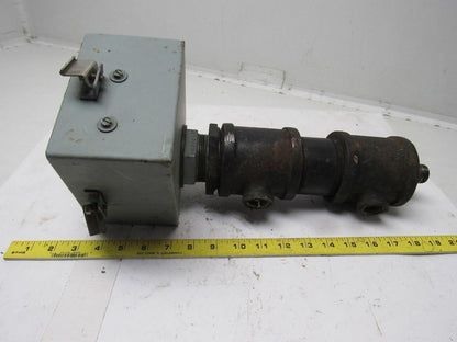 Watlow 0-250° Thermostat Mounted In Enclosure W/480V Heater 3/4" NPT Outlets