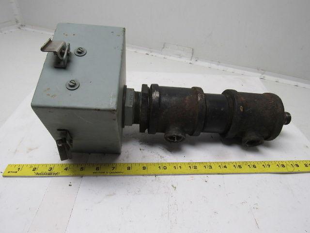 Watlow 0-250° Thermostat Mounted In Enclosure W/480V Heater 3/4" NPT Outlets