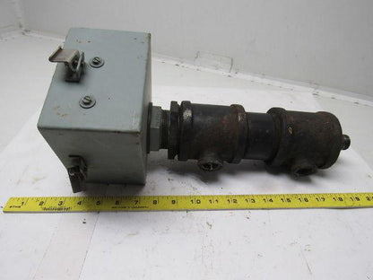 Watlow 0-250° Thermostat Mounted In Enclosure W/480V Heater 3/4" NPT Outlets