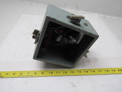 Watlow 0-250° Thermostat Mounted In Enclosure W/480V Heater 3/4" NPT Outlets