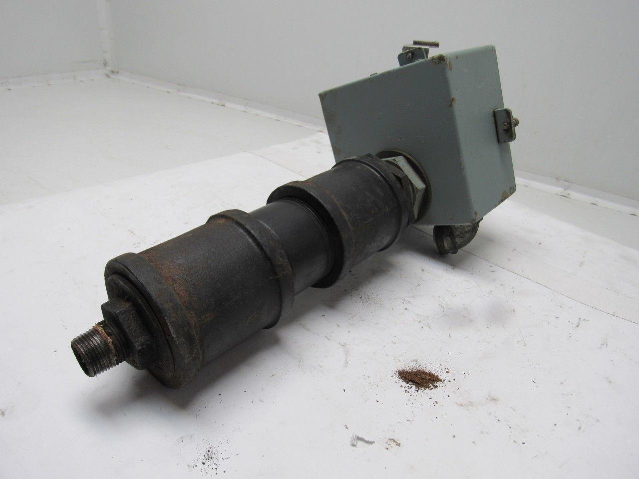 Watlow 0-250° Thermostat Mounted In Enclosure W/480V Heater 3/4" NPT Outlets