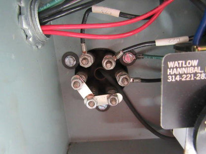 Watlow 0-250° Thermostat Mounted In Enclosure W/480V Heater 3/4" NPT Outlets