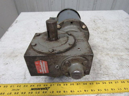 Hub City 02-20-21606-264 264 Double Shaft Gear Box 5:1 W/1/2HP Baldor 3PH  Motor