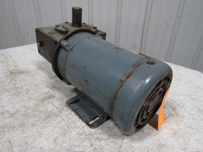 Hub City 02-20-21606-264 264 Double Shaft Gear Box 5:1 W/1/2HP Baldor 3PH  Motor