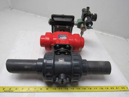 Asahi/America C79M2PFSW115AST 2" Valve Pneumatic Actuator Assembly Spring Return