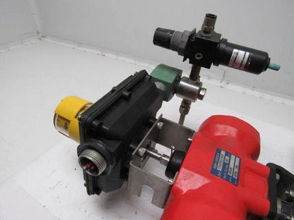 Asahi/America C79M2PFSW115AST 2" Valve Pneumatic Actuator Assembly Spring Return