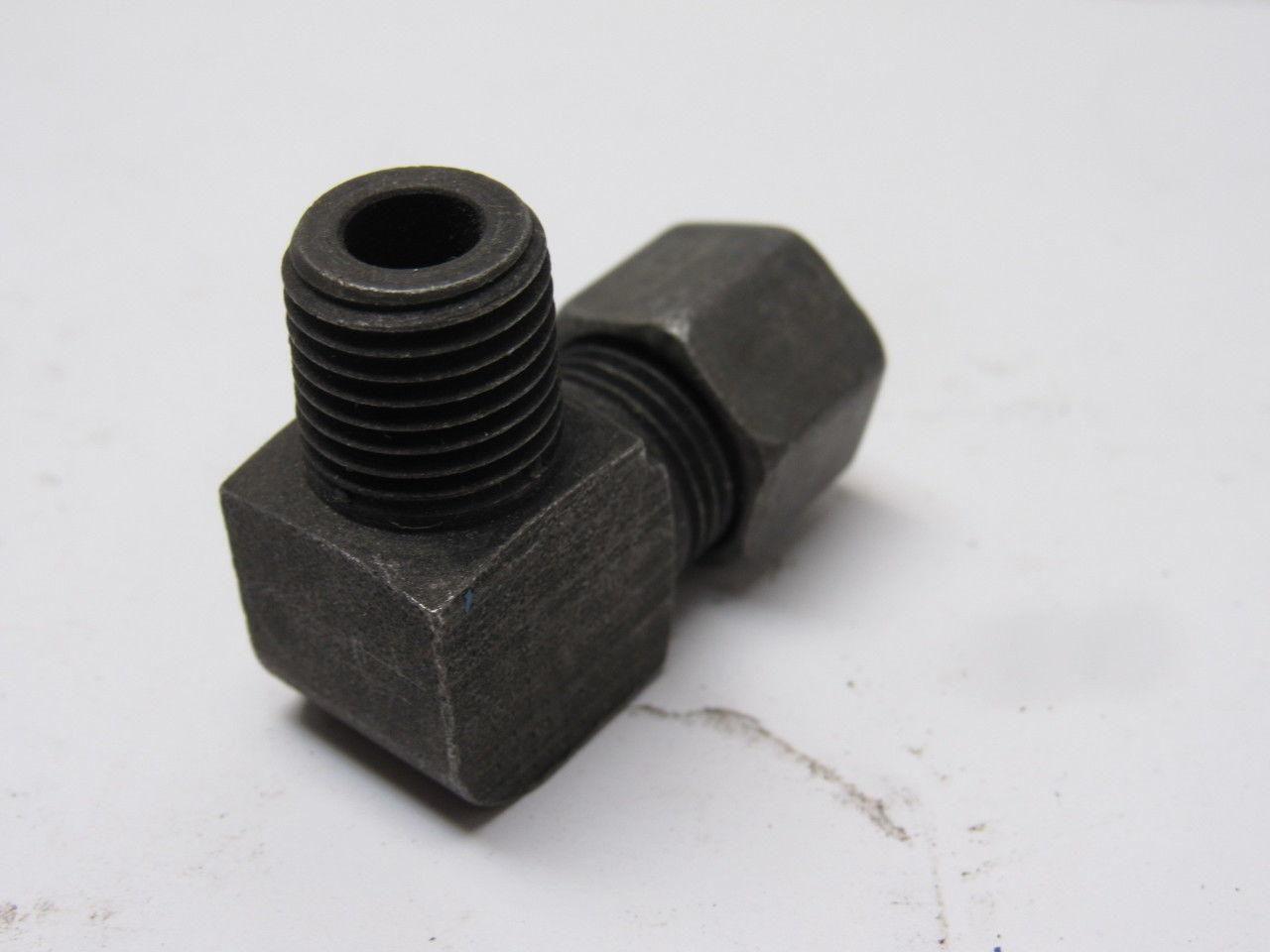 Metric & M.C. Corp 2353 90° Steel Hydraulic Fitting Size 10CMT Lot of 16