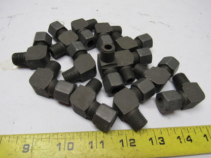 Metric & M.C. Corp 2353 90° Steel Hydraulic Fitting Size 10CMT Lot of 16