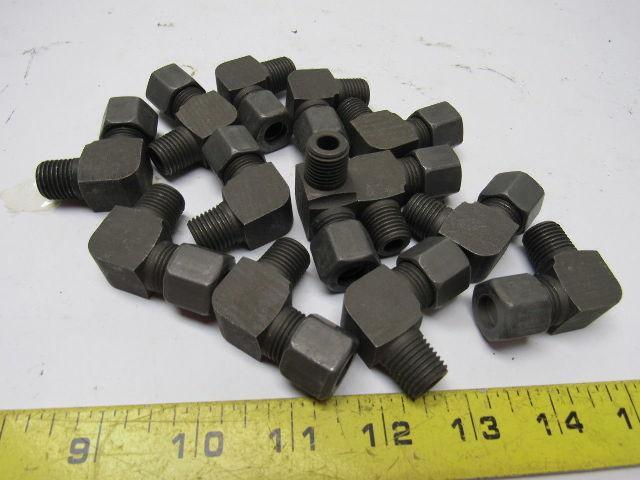 Metric & M.C. Corp 2353 90° Steel Hydraulic Fitting Size 10CMT Lot of 16