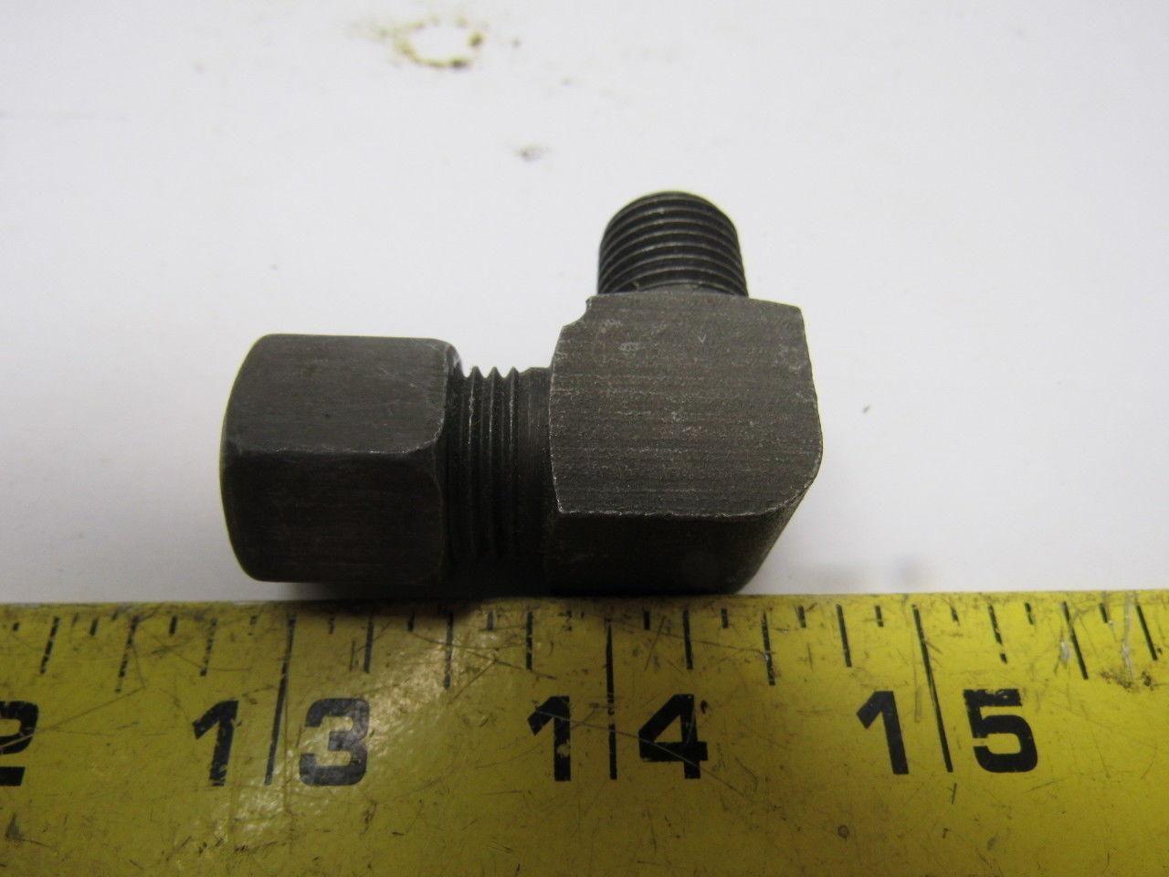 Metric & M.C. Corp 2353 90° Steel Hydraulic Fitting Size 10CMT Lot of 16