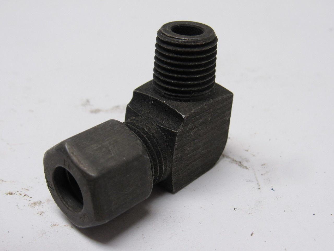 Metric & M.C. Corp 2353 90° Steel Hydraulic Fitting Size 10CMT Lot of 16