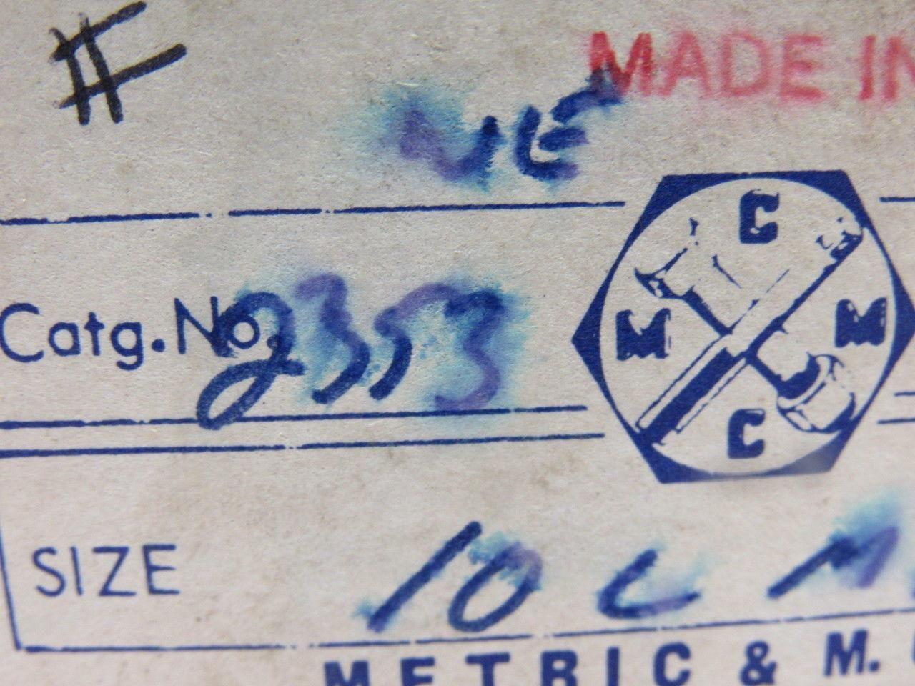 Metric & M.C. Corp 2353 90° Steel Hydraulic Fitting Size 10CMT Lot of 16