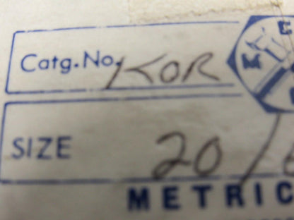 Metric & M.C. Corp KOR Hydraulic Fitting Reducer Tube 20x6mm Series S Lot of 3