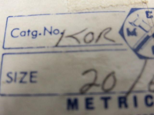 Metric & M.C. Corp KOR Hydraulic Fitting Reducer Tube 20x6mm Series S Lot of 3