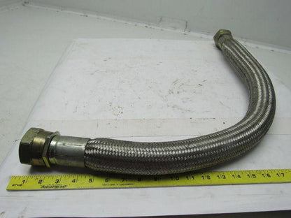 Stainless Steel Braided Hydraulic Machine Hose 1-1/2" ID X 31"