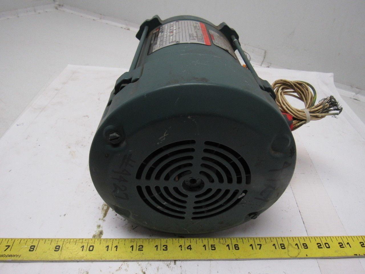 Reliance Electric P56J2337M-RU 3/4HP 3PH 208-230/460V 1725RPM Electric Motor