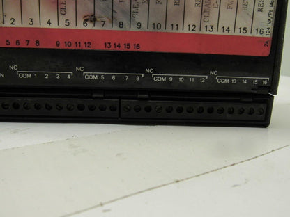 GE Fanuc IC660BBR101 Genius 16 Point Relay Output Module NO 115/230 VAC 50/60Hz.