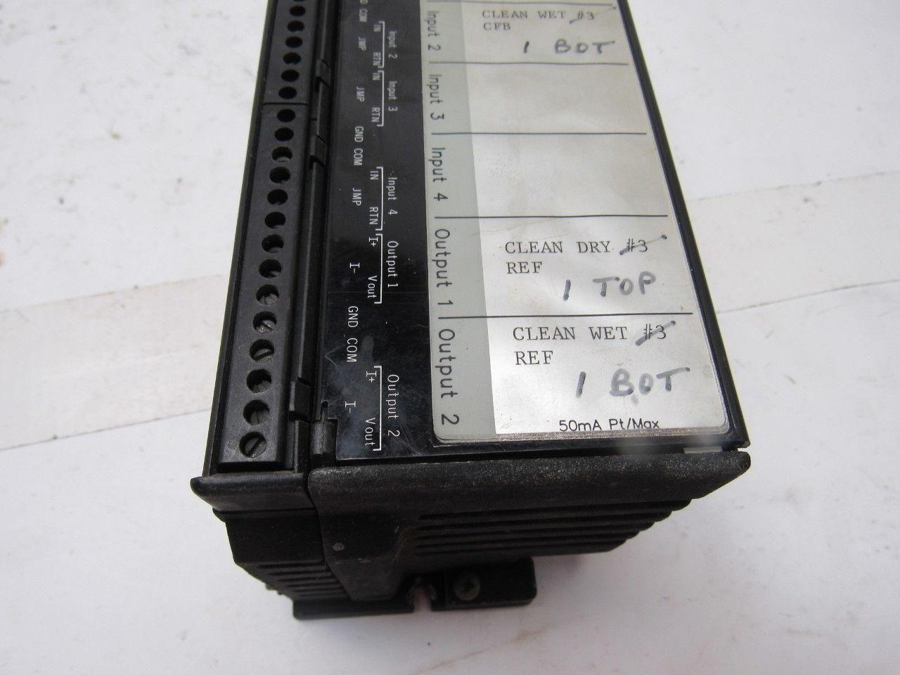 GE Fanuc IC660BBA100 Genius Analog I/O Module 115V 4 Input 2 Output
