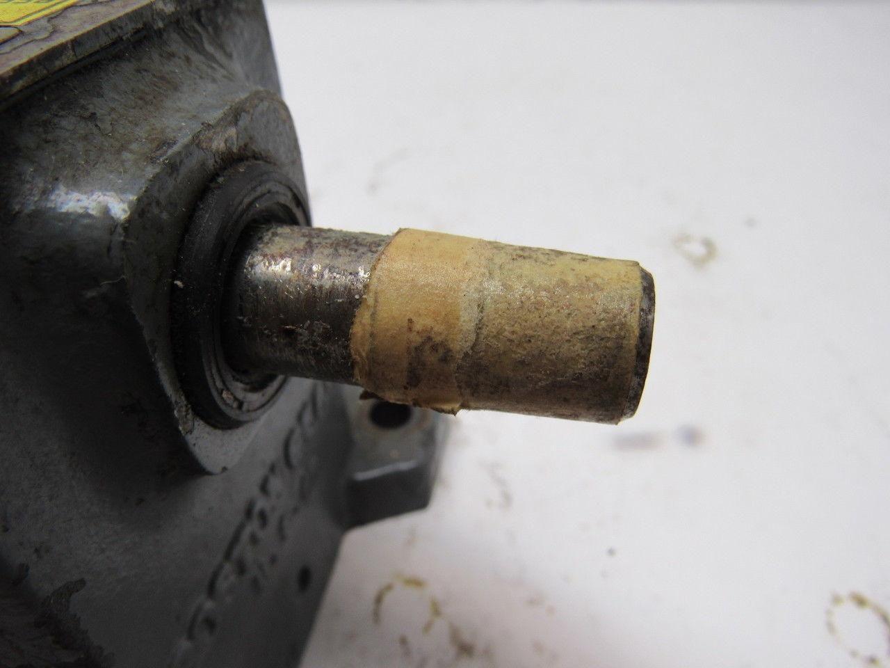 Boston Gear 309A-20-H Right Angle Double Shaft Speed Reducer Gear Box 20:1 Ratio