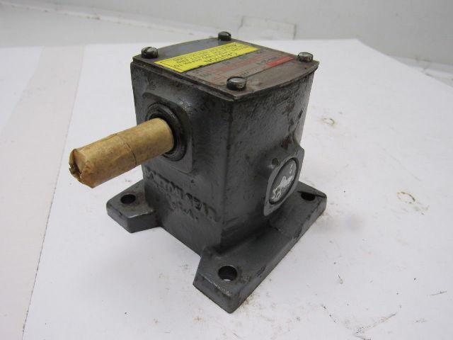 Boston Gear 309A-20-H Right Angle Double Shaft Speed Reducer Gear Box 20:1 Ratio