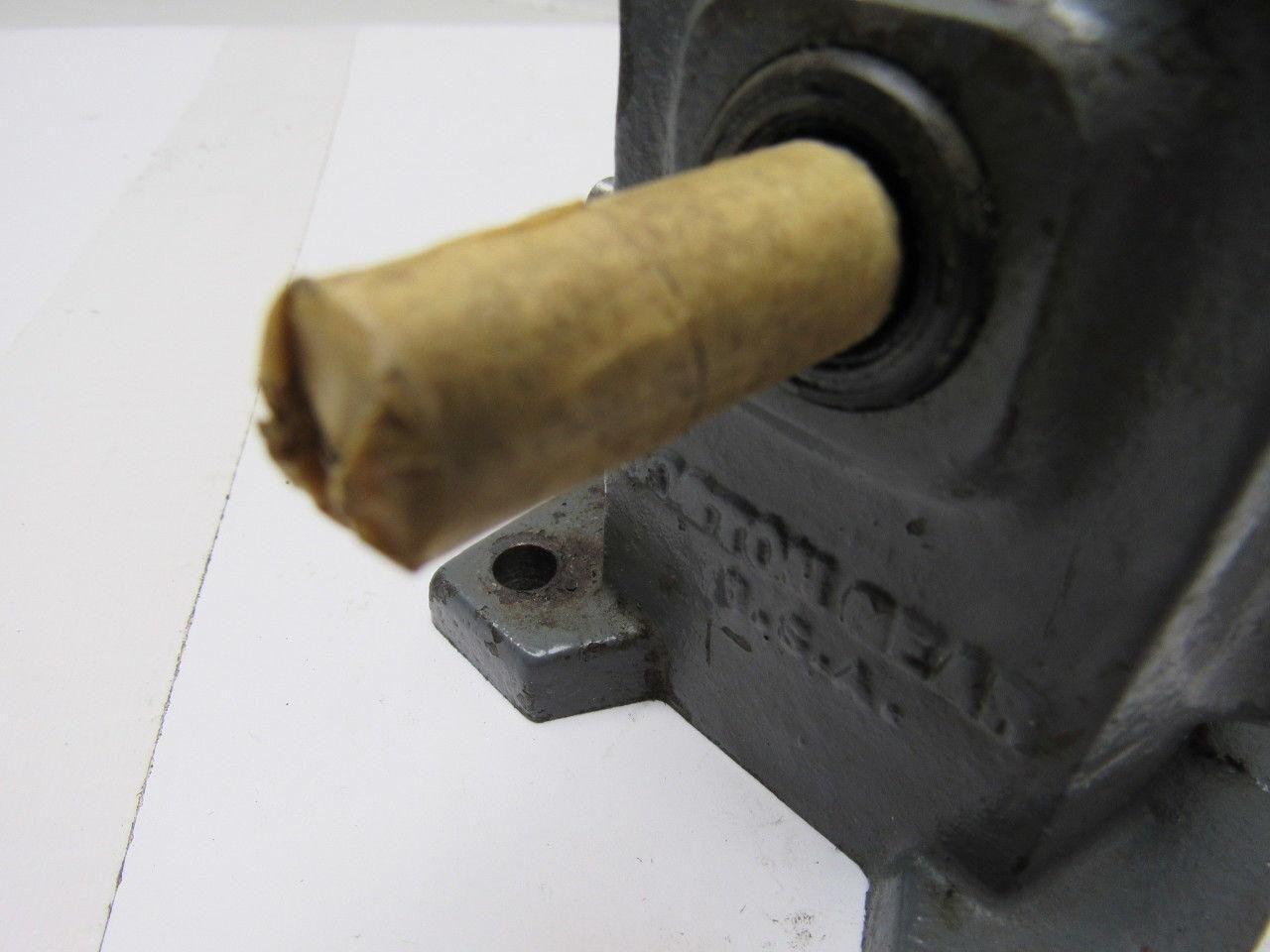 Boston Gear 309A-20-H Right Angle Double Shaft Speed Reducer Gear Box 20:1 Ratio