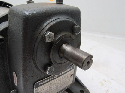 Paterson NC119AC1AA00A01 2.24/1 Gearmotor 769 Output RPM 1/3HP 208-230/460V 3PH