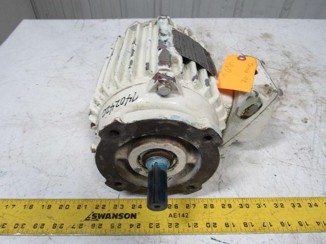 Westinghouse 773B831G07 3/4HP 3PH 230/460V 1755RPM Double Shaft Electric Motor