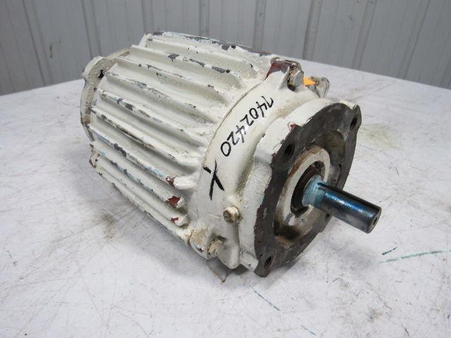 Westinghouse 773B831G07 3/4HP 3PH 230/460V 1755RPM Double Shaft Electric Motor