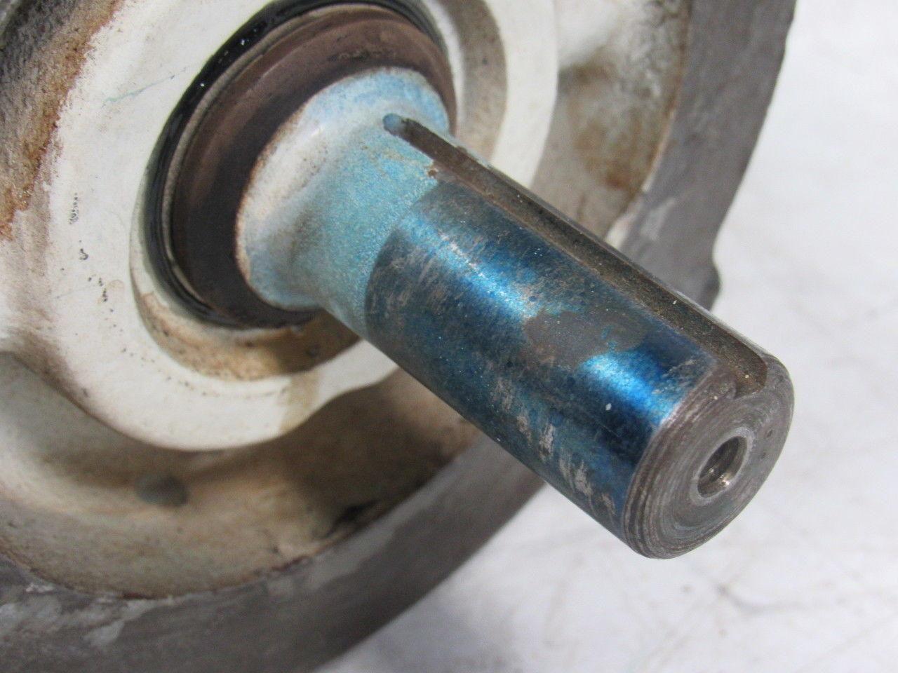 Westinghouse 773B831G07 3/4HP 3PH 230/460V 1755RPM Double Shaft Electric Motor