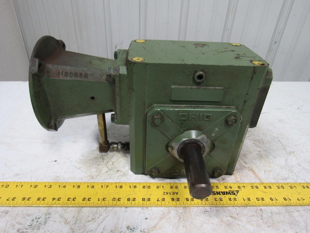 Ohio Gear B300MC56 Worm Gear Speed Reducer 30-C Ratio 2.24 Input HP