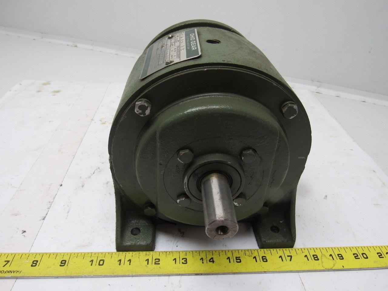 Ohio Gear CR D1 11.40 A MQ 56 Single Reduction Inline Gear Drive 11.24:1 Ratio