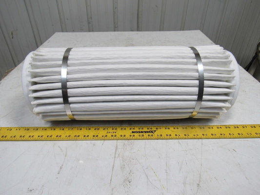 Graver Technologies 15445-N-142 Sewn End Radial Filter 8" OD X 4-1/2" ID X 22"