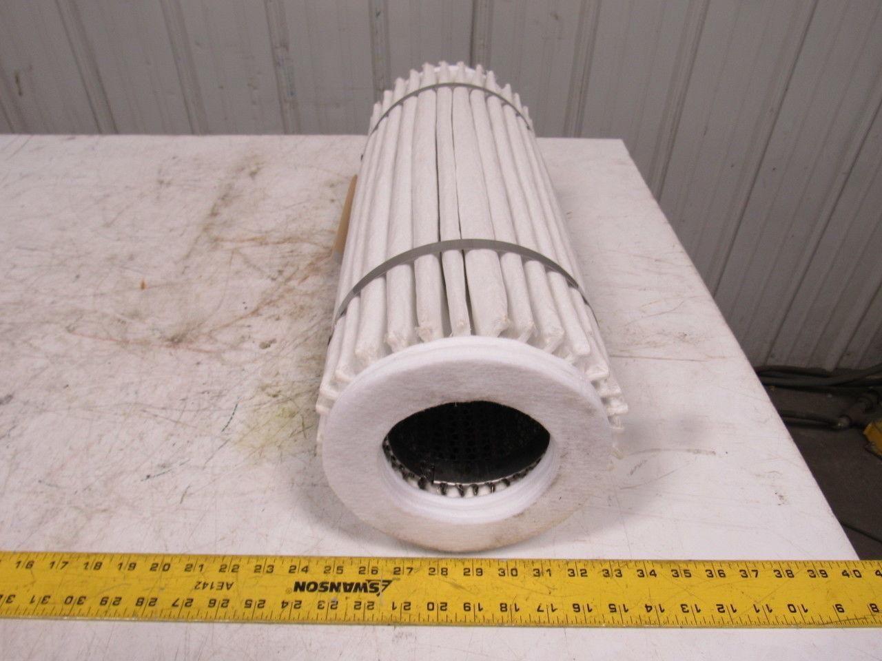 Graver Technologies 15445-N-142 Sewn End Radial Filter 8" OD X 4-1/2" ID X 22"