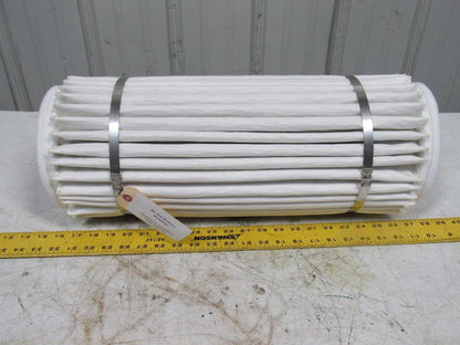 Graver Technologies 15445-N-142 Sewn End Radial Filter 8" OD X 4-1/2" ID X 22"