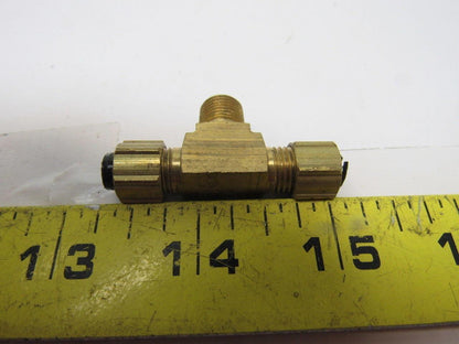 P172042 Poly-Tube Male Branch Tee, 1/4" OD x 1/8" MPT Lot of 11