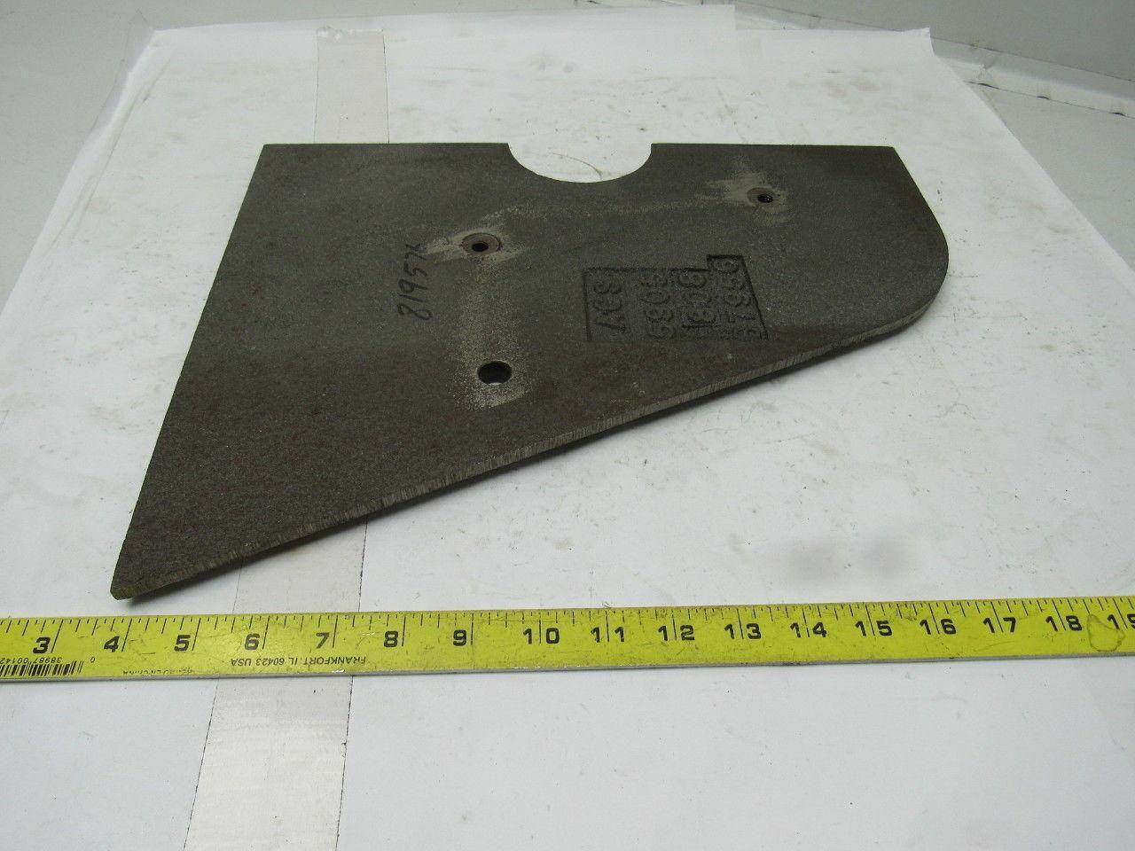 AGS 5905808B7956 Shot Blaster Machine Wear Plate Liner Repair Part