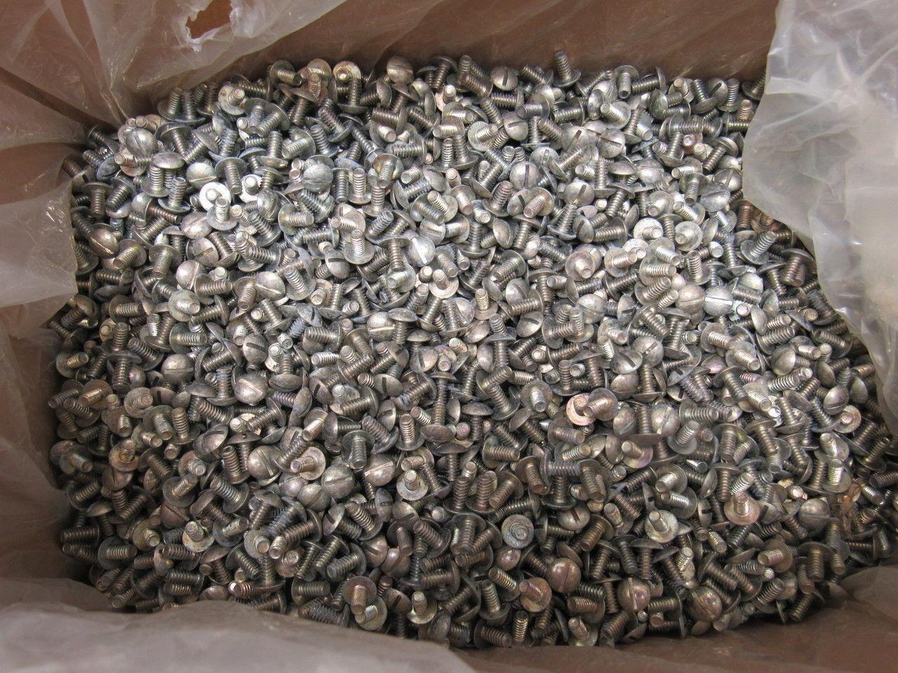 #10-24 Slotted Truss Head Machine Screws Stove Bolts 3/8" Long 2000 Pieces+