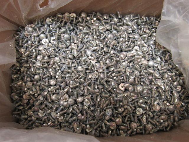 #10-24 Slotted Truss Head Machine Screws Stove Bolts 3/8" Long 2000 Pieces+