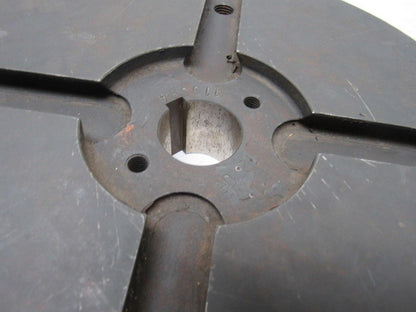 119-394 11-3/4 Shot Blaster Machine Bare 4 Blade Wheel  Repair Part