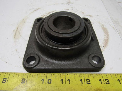 Fafnir RCJC 1-1/4" Bore Four Bolt Flange Mount Concentric Collar Ball Bearing
