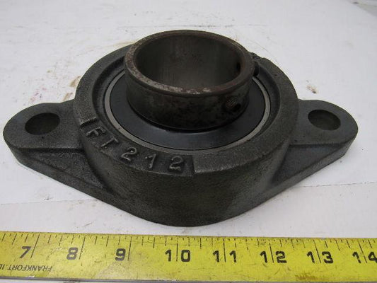 Peer UCFT212 -39 Two Bolt Flange Mount Ball Bearing 1-7/16" Bore