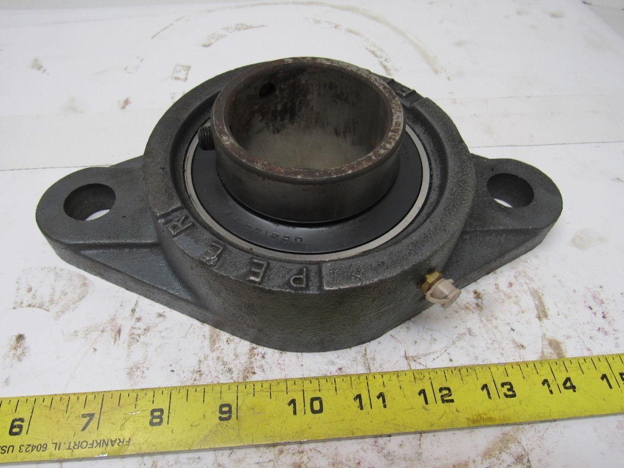 Peer UCFT212 -39 Two Bolt Flange Mount Ball Bearing 1-7/16" Bore