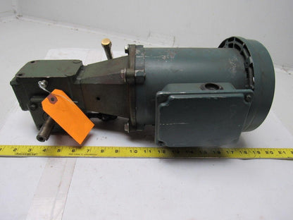 Ohio Gear B2133 Gearmotor 5-B Ratio 1/2HP 3PH 1725RPM