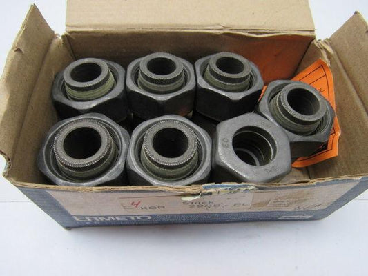 Parker EO 18-L 18mm  Bite Type Progressive Ring Connector Fittings Lot of 7