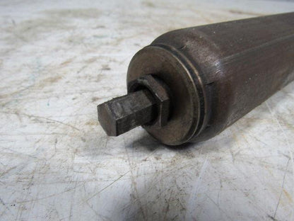 17" O.A.L. Conveyor Roller 15-1/4" Face 1.90" Dia. 7/16" Hex Shaft End Lot/20