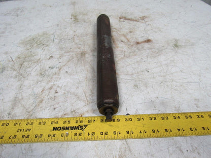 17" O.A.L. Conveyor Roller 15-1/4" Face 1.90" Dia. 7/16" Hex Shaft End Lot/20