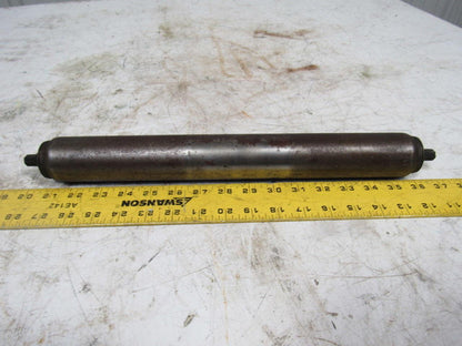17" O.A.L. Conveyor Roller 15-1/4" Face 1.90" Dia. 7/16" Hex Shaft End Lot/20
